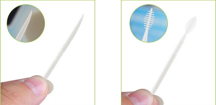 廣告宣傳多用途旅行環保無異味盒裝雙頭牙線超細牙縫刷兩頭牙線棒(AD716000905)